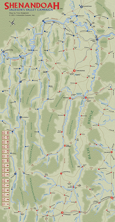 Shenandoah Map