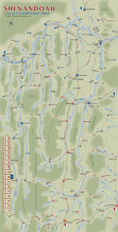 Shenandoah Map